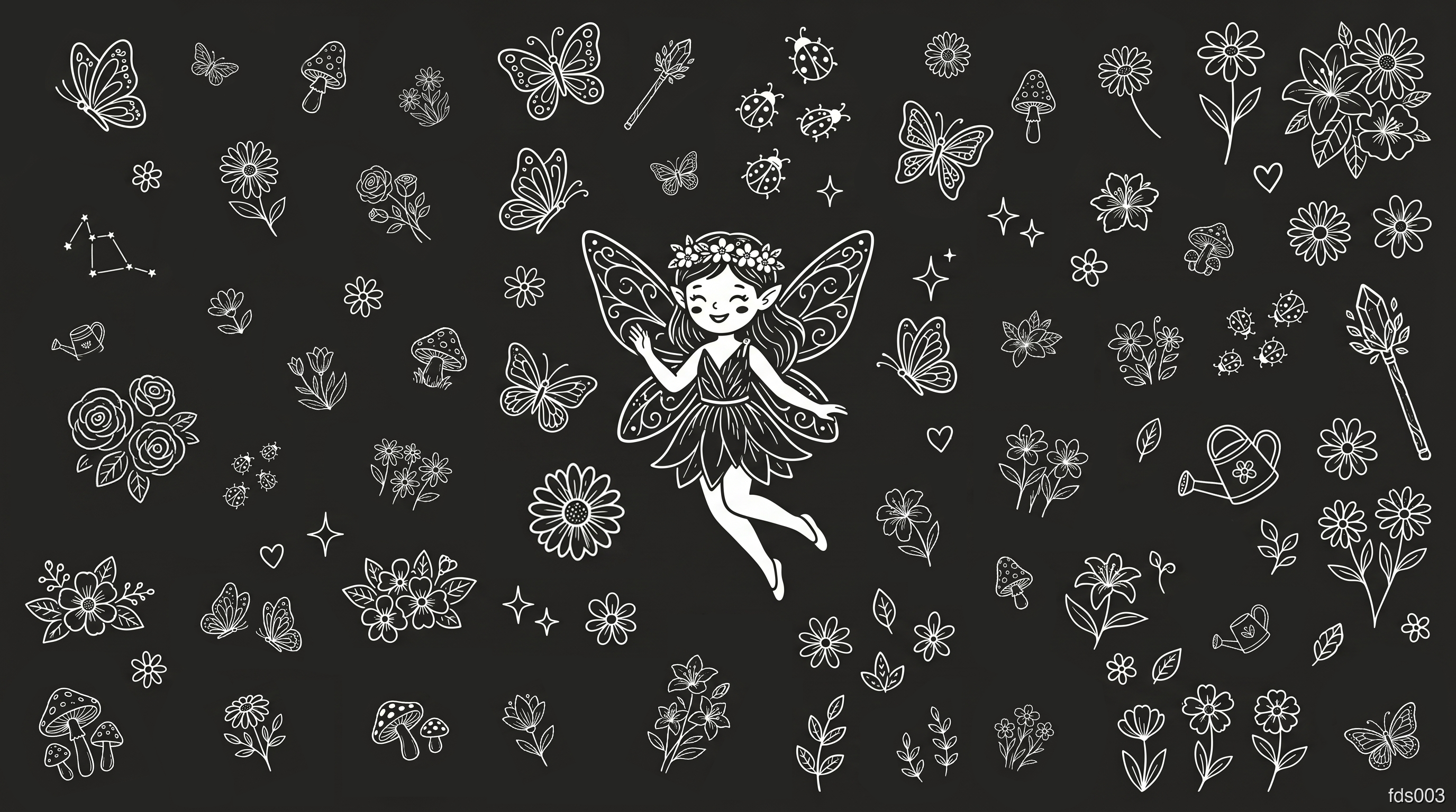 Fairy & Flowers